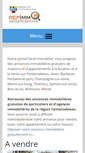 Mobile Screenshot of fontainebleau.repimmo.com