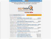 Tablet Screenshot of portugal.repimmo.com