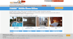 Desktop Screenshot of agadir.repimmo.com